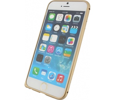 Rock Arc Slim Guard Bumper voor Apple iPhone 6(S) 4.7" - Goud