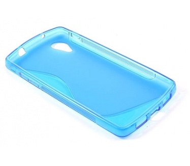 Kees S-line Gel Hoesje LG Nexus 5 - Blauw