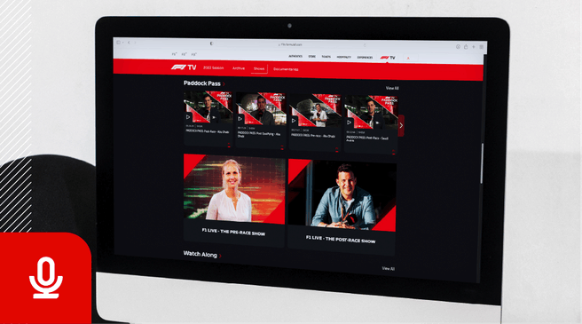 F1 TV Pro commentaar