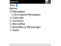 Blackberry Pearl 3G 9105 - screenshot