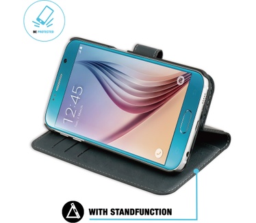 BeHello Samsung Galaxy S6 2-in-1 Wallet Case Black