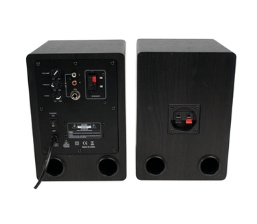 Konig PA-STMON40 Actieve Studio Monitor Set (Zwart)