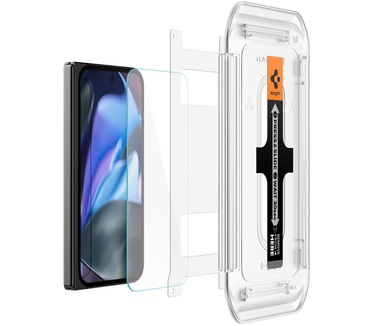 Spigen EZ Fit Gehard Glas Clear Screenprotector Google Pixel 9 Pro Fold 2-Pack