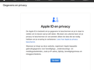 Apple Privacy-site