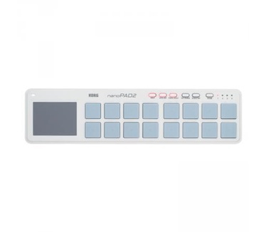 Korg nanoPad USB MIDI drumpad controller zwart
