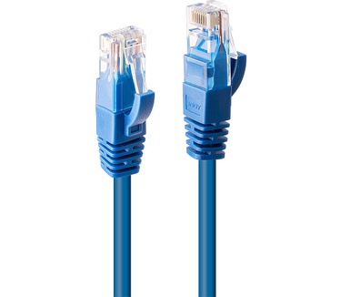 Lindy cat. 6 U/UTP 0.3 m Blauw