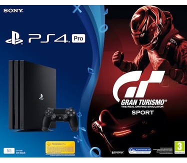 Sony PlayStation 4 Pro 1TB + Gran Turismo: Sport Zwart
