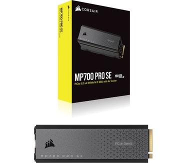 Corsair MP700 Pro SE, met luchtkoeler 4TB
