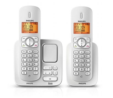 Philips CD2752S Duo DECT telefoon met antwoordapparaat brilliant pearl