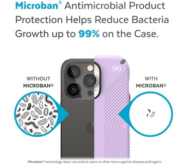 Speck Presidio2 Grip Apple iPhone 14 Pro Max Spring Purple - with Microban