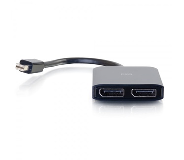 CablesToGo Mini DisplayPort[TM] 1.2 naar Dual DisplayPort[TM] MST-hub
