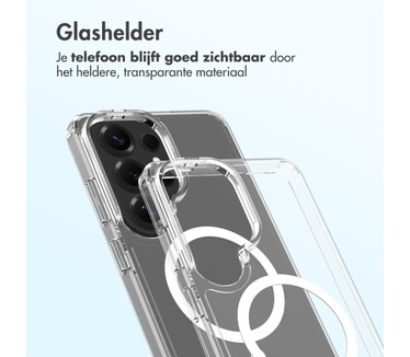 Accezz Xtreme Impact Backcover met MagSafe Samsung Galaxy S26 Ultra - Transparant