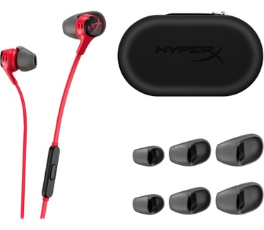 HP HyperX Cloud Earbuds II rood