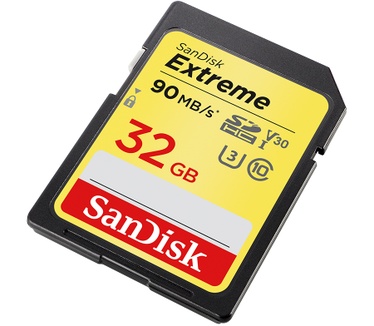 Sandisk 32GB Extreme SDHC UHS-1