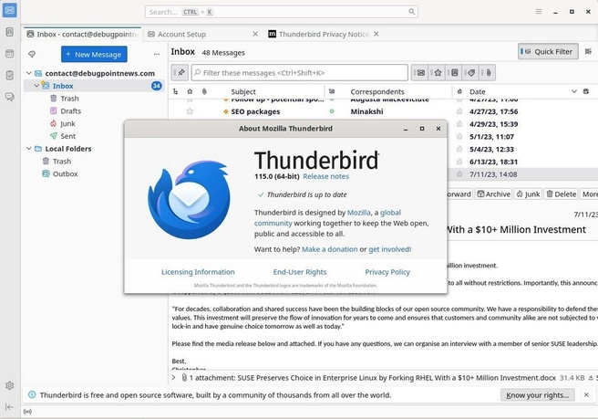 Mozilla Thunderbird