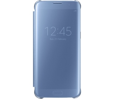 Samsung Galaxy S7 edge Clear View Cover (Galaxy S7 edge) Blauw