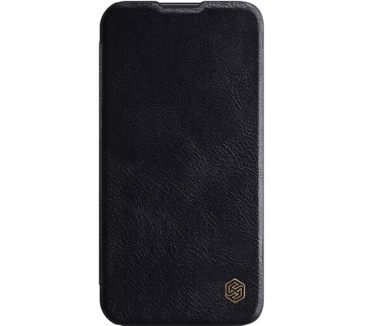 Nillkin Qin Pro PU Book Case - Apple iPhone 13 (6.1") Zwart