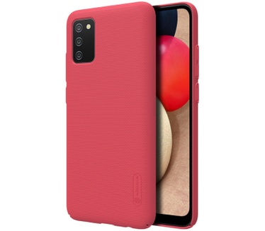 Nillkin Frosted Shield Hard Case - Samsung Galaxy A02s - Rood Rood