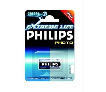 Philips Photo cell CR123A / 3V Lithium
