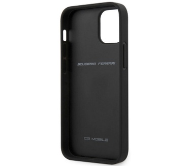 Ferrari Perforated Back Case - Apple iPhone 12 Mini (5.4") - Rood Rood