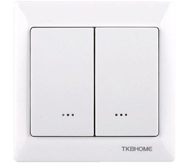 TKBHome Dubbele wand dimmer