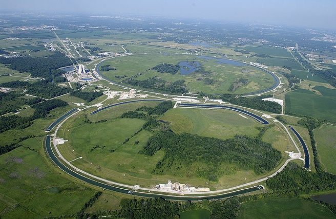 De Tevatron bij Fermilab