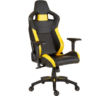 Corsair T1 RACE 2018 Gaming Chair (Zwart/Geel)