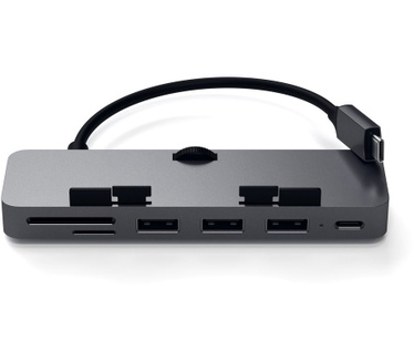 Satechi USB-C Clamp Hub Pro Spacegrijs