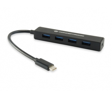 Conceptronic USB 3.1 Type-C to 4-Port USB 3.0 Hub