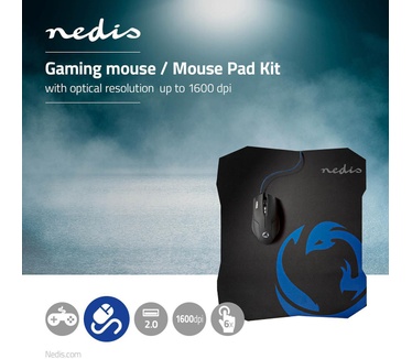 Nedis GMMP100 Zwart