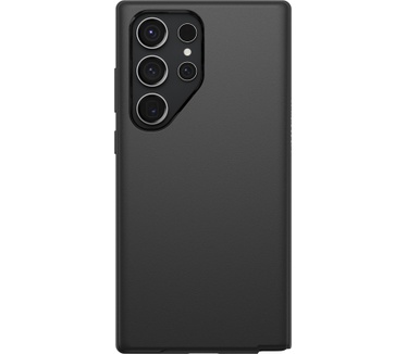 Otterbox OtterBox Symmetry-hoesje voor Galaxy S23 Ultra , schokbestendig, valbestendig, dunne beschermende hoes, 3x getest volgens militaire standaard, Antimicrobieel, Zwart