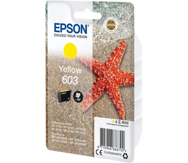 Epson Singlepack Yellow 603 Ink