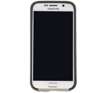 Case-Mate Samsung Galaxy S6 Slim Tough Case Zwart/goud