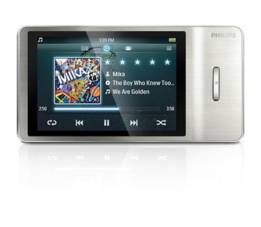 Philips GoGear Muse 8 GB MP4-speler zilver 8GB Zilver