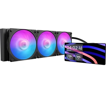Cooler Master MasterLiquid Core LCD 6" 360 Black ARGB