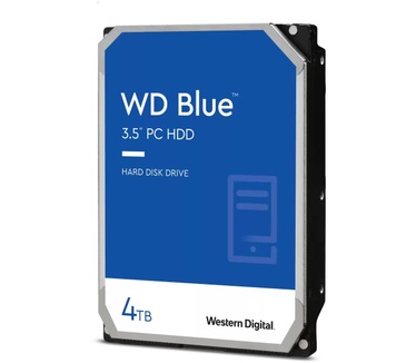 WD Blue 3,5" (256MB cache, 5400rpm), 4TB