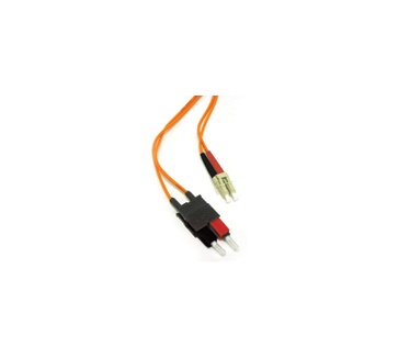 CablesToGo 3m LC/SC LSZH Duplex 50/125 Multimode Fibre Patch Cable