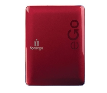 Iomega eGo Portable Hard Drive 500GB Rood