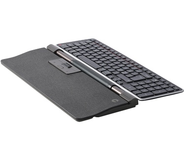 Contour Design RollerMouse Pro draadloos met Slim polssteun in stof Donkergrijs