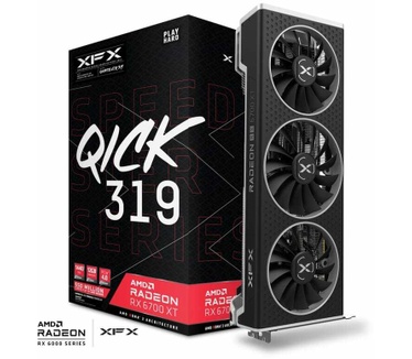 XFX Speedster QICK 319 Radeon RX 6700 XT Black