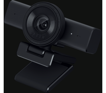Razer Kiyo V2 X - Webcam Full HD 1080p, 60 FPS voor content creators - nauwkeurige autofocus - Groothoeklens - Ingebouwde microfoon - Ondersteuning voor Open Broadcaster Software en Xsplit | Zwart