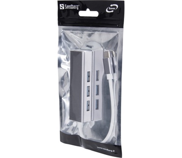 Sandberg USB-C to 4 x USB 3.0 Hub SAVER