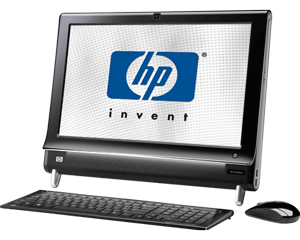HP Touchsmart 600-1210 desktop met 23" touchscreen