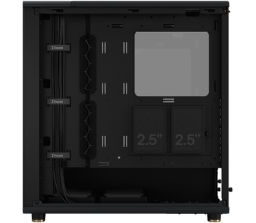 Fractal Design North - TG Clear Charcoal Black