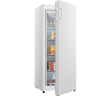 Hisense FV191N4AWD - Vrijstaande vriezer - Wit - 143 cm hoog - Energieklasse D - Geluidsniveau 38 dB(A) - Inhoud 155 liter