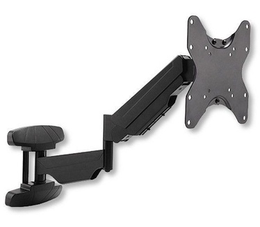 Techly Wall Mount with Gas Spring for Curves / Plates 23-42" TV 563mm Black