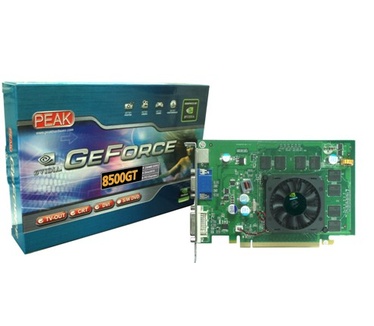 Peak GeForce 8500 GT