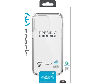Speck Presidio Perfect Clear Apple iPhone 14 Pro Max Clear - with Microban