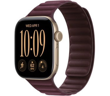 Apple Magnetic Link-bandje - Bordeauxrood (42 mm) - M/L