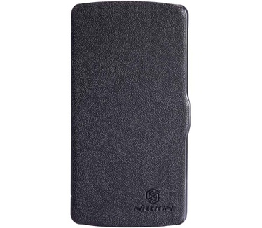 Nillkin New Fresh Leather BookCase for LG Google Nexus 5 - Black